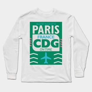 CDG 20092021 Green Long Sleeve T-Shirt